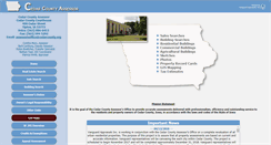 Desktop Screenshot of cedar.iowaassessors.com