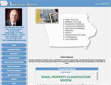 Tablet Screenshot of linn.iowaassessors.com