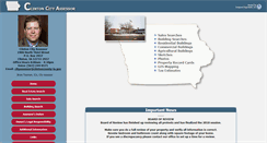 Desktop Screenshot of clintoncity.iowaassessors.com